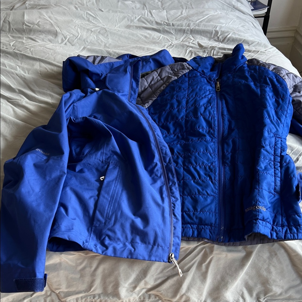 Patagonia Blue Ski & Snow 3 in 1 Jacket - Picture 3 of 10
